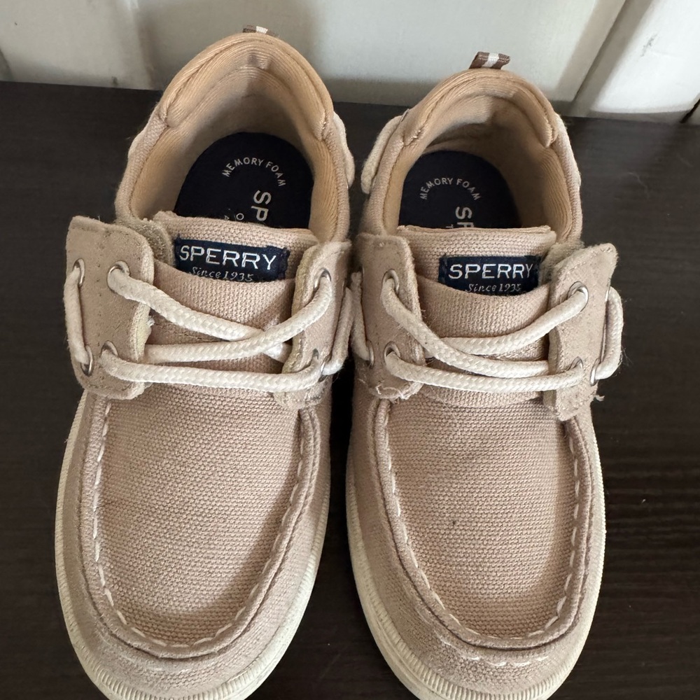 Sperry Tan Sneakers Moccasin-Style Casual